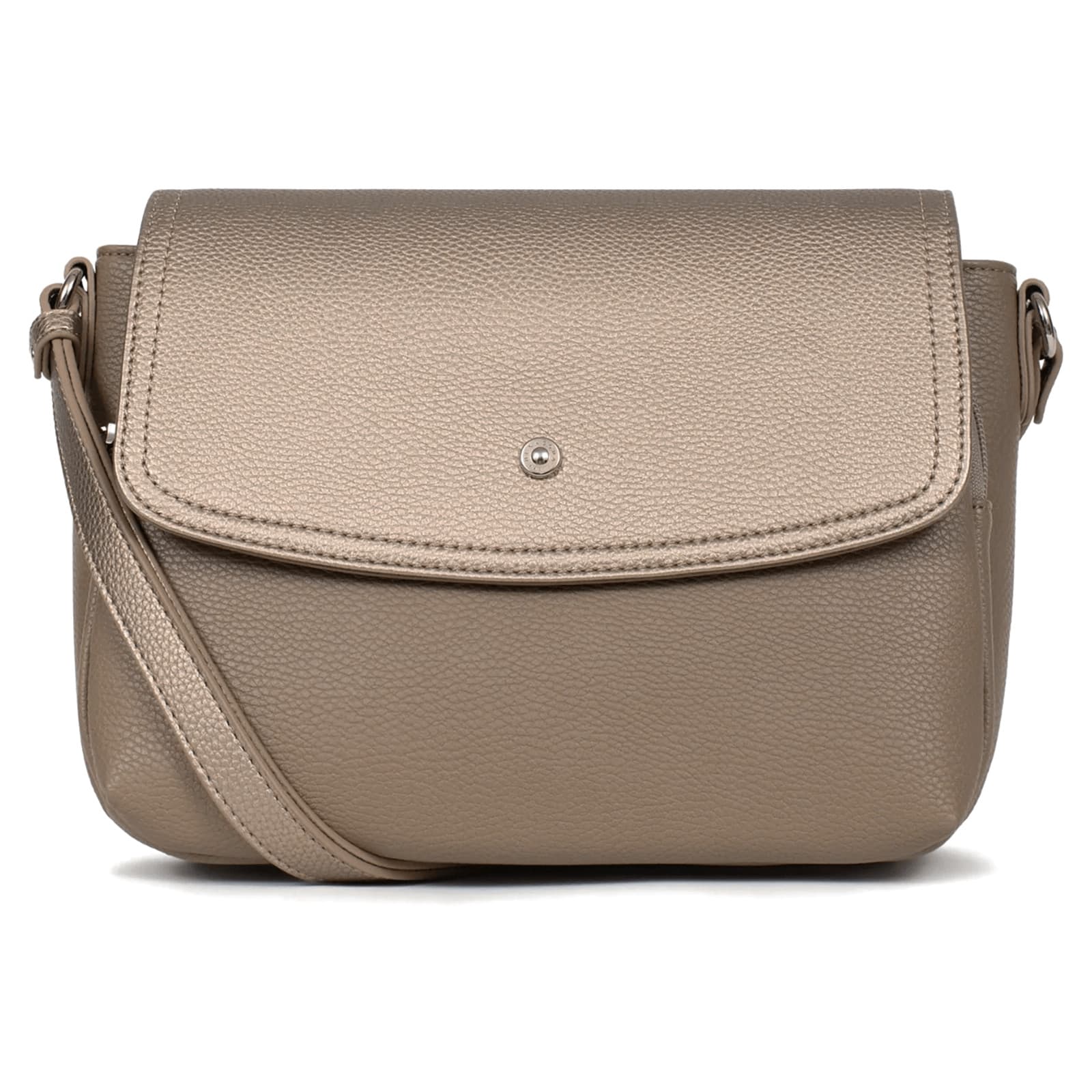 Crossbody kabelka Hexagona Marllen, hnědá