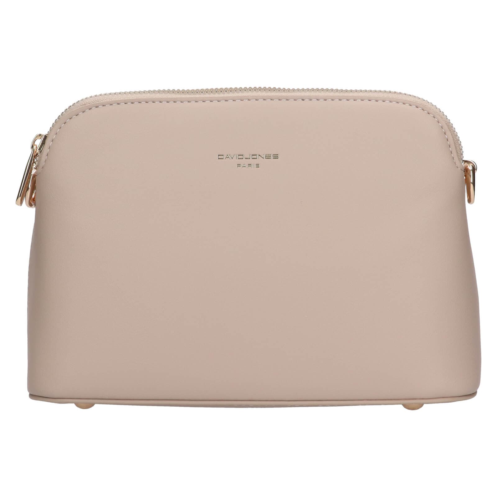 Crossbody kabelka David Jones Monta, béžová