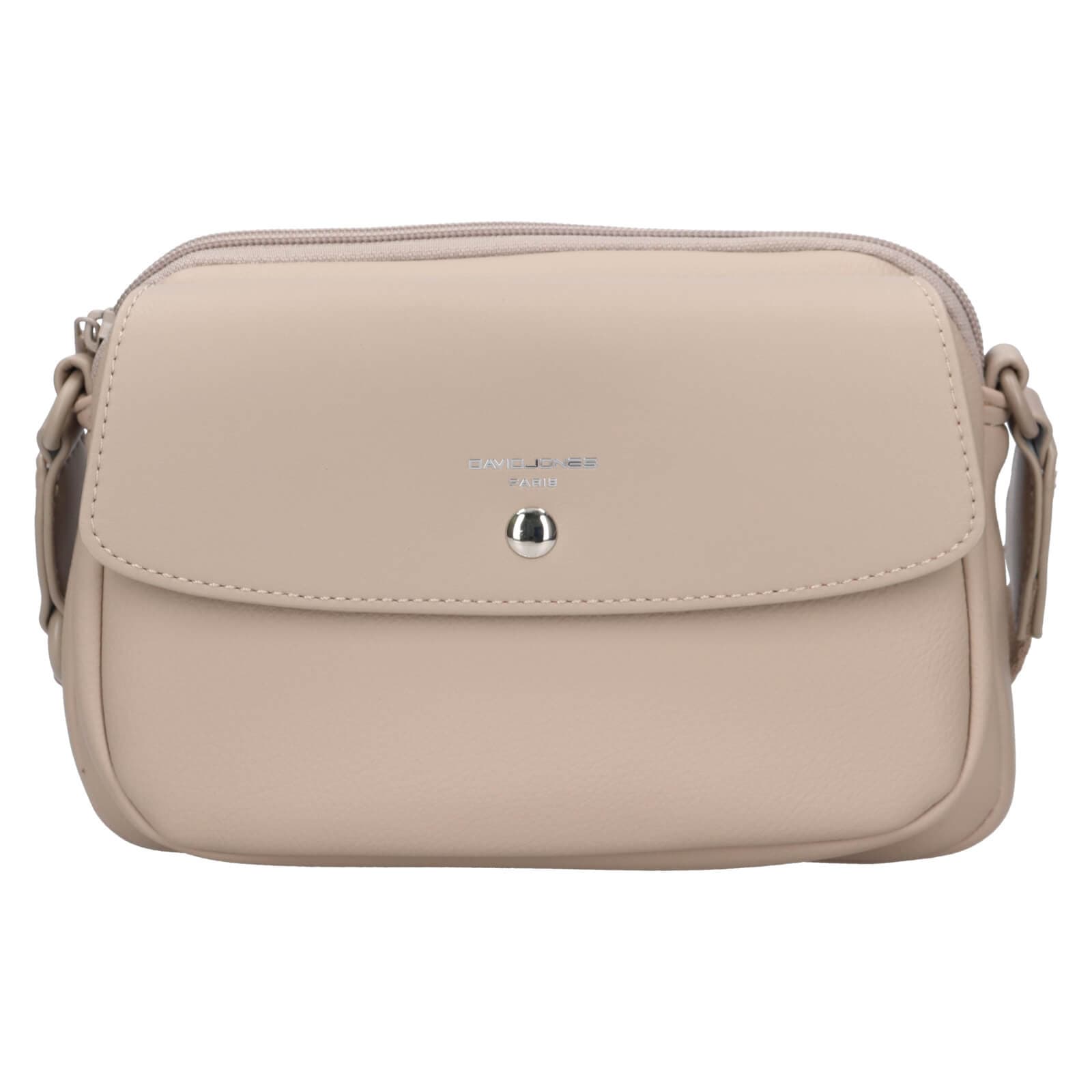 Crossbody kabelka David Jones Angella, béžová
