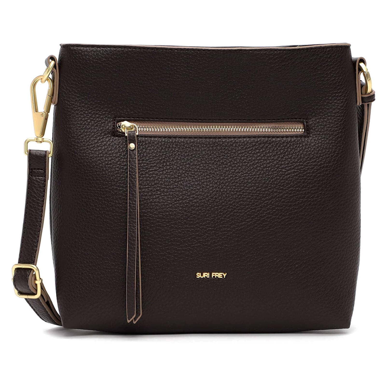 Crossbody kabelka Suri Frey Melany, hnědá