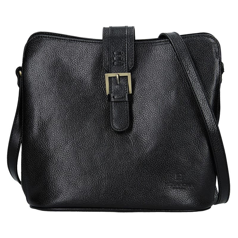 Kožená crossbody kabelka Hexagona Karles