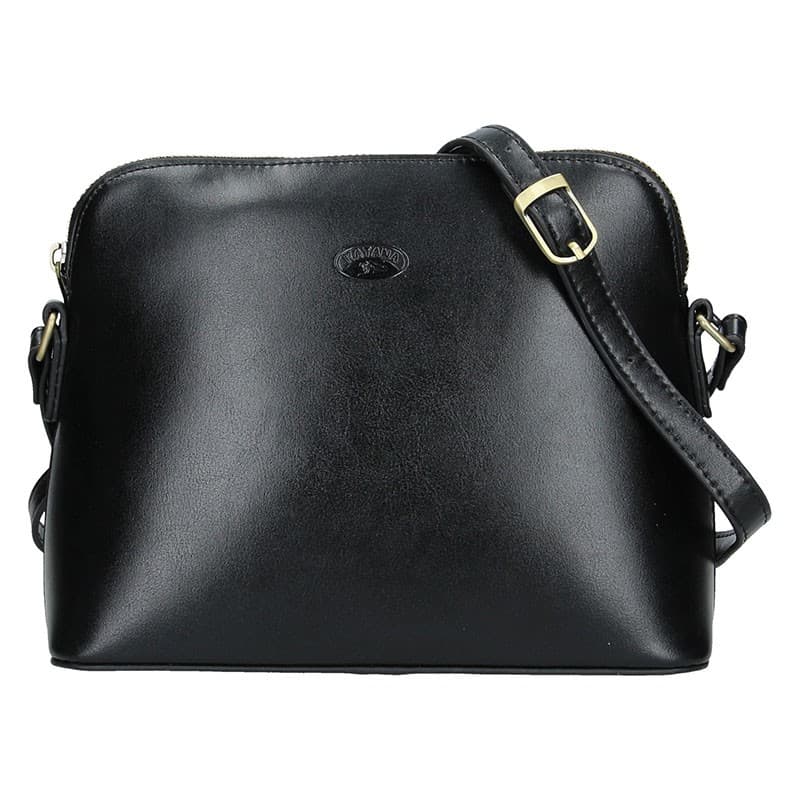 Kožená crossbody kabelka Katana Nicolet, černá
