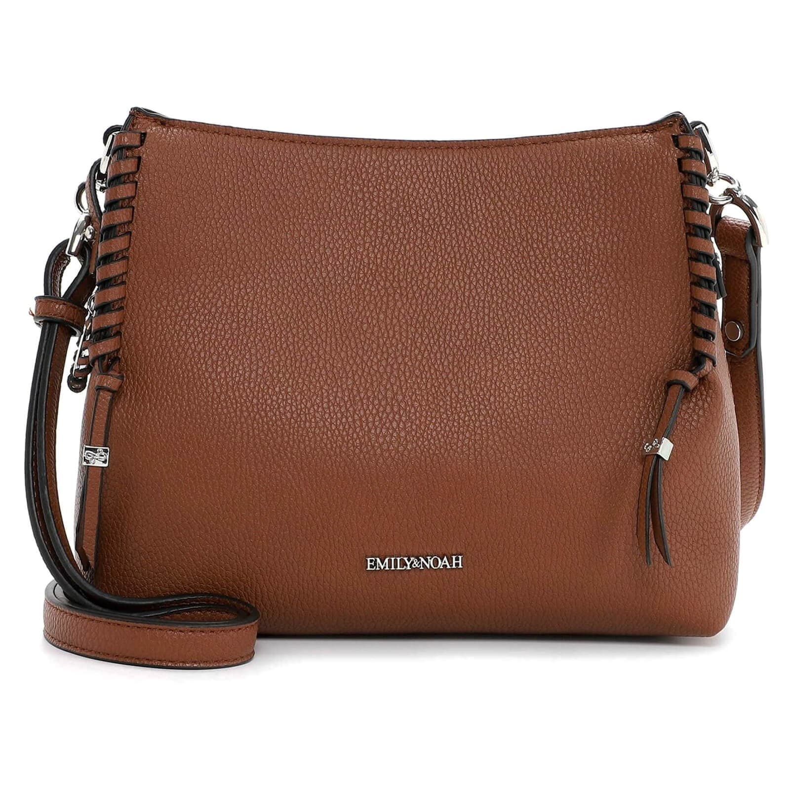 Crossbody kabelka Emily & Noah Ilse, hnědá