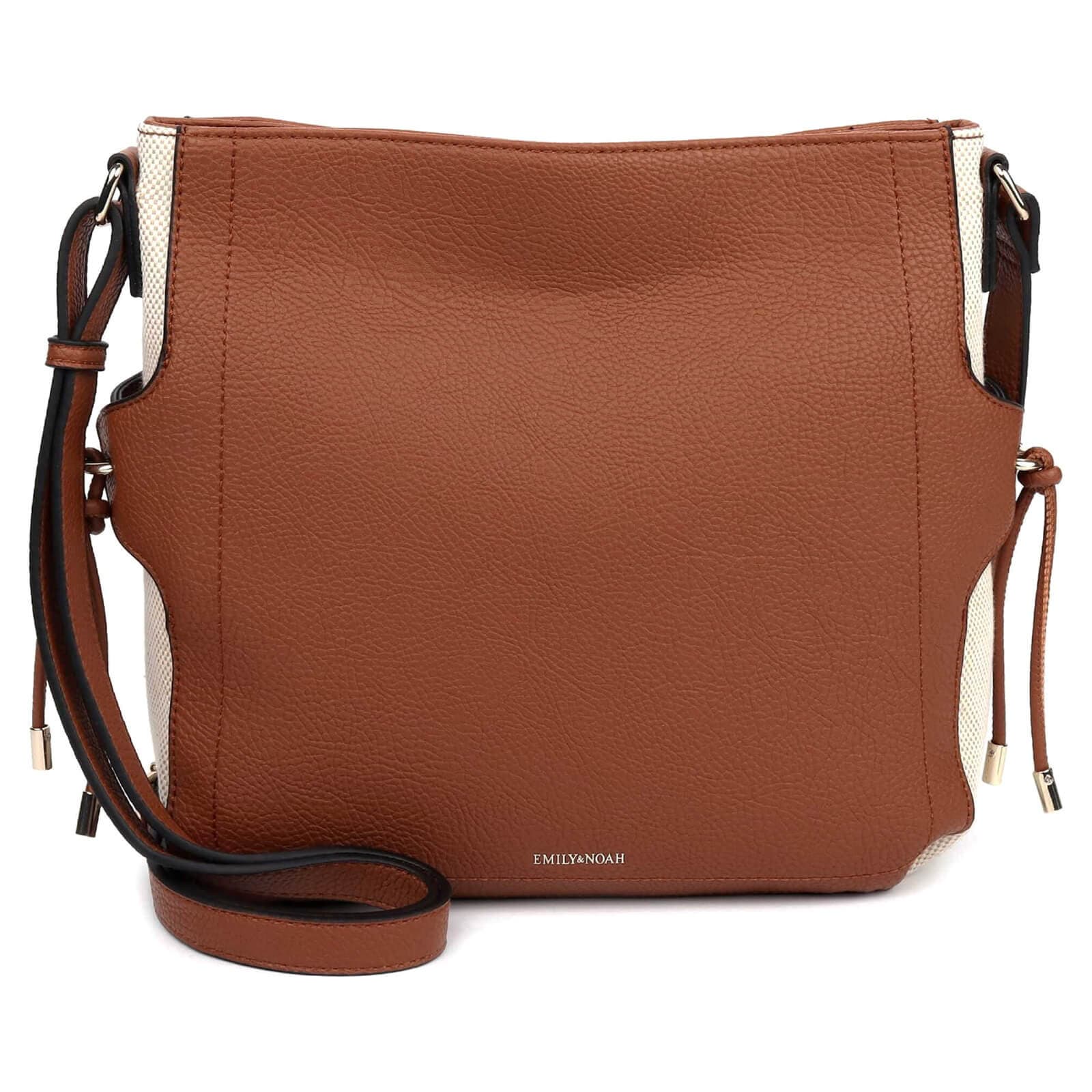 Crossbody kabelka Emily & Noah Urela, hnědá