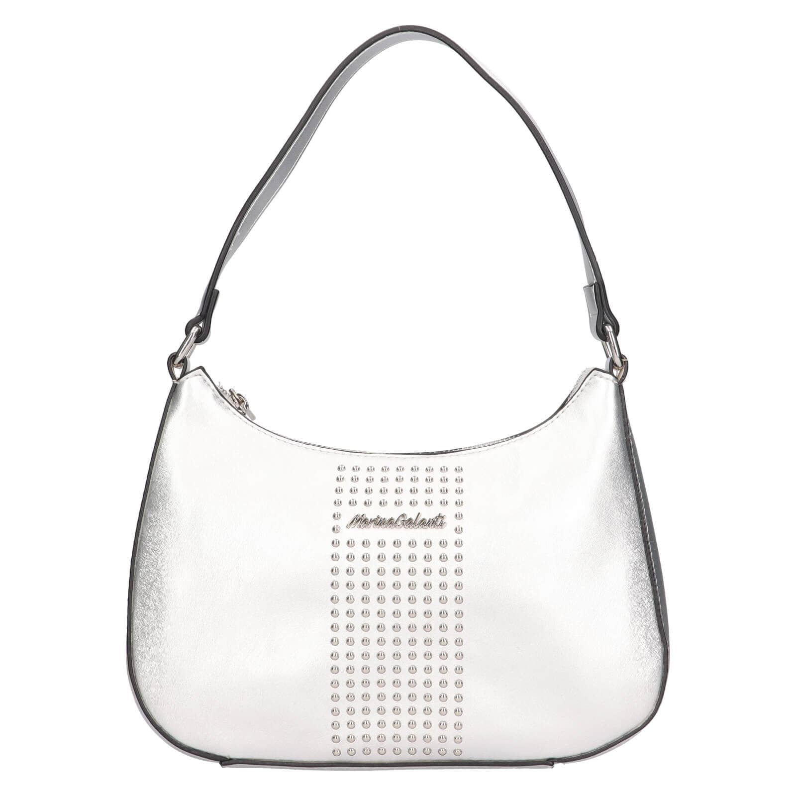 Crossbody kabelka Marina Galanti Riltes, stříbrná