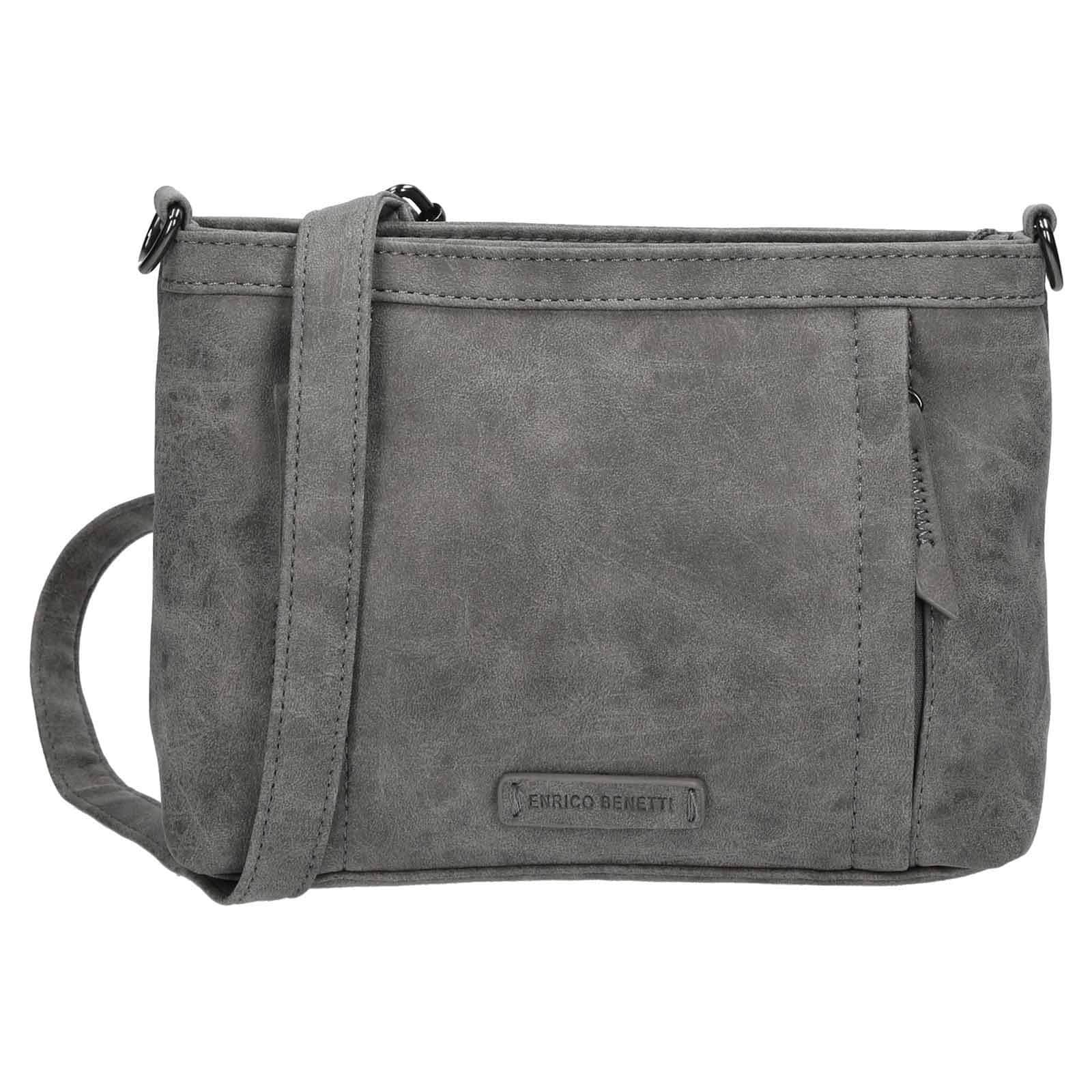 Crossbody kabelka Enrico Benetti Roxes, šedá
