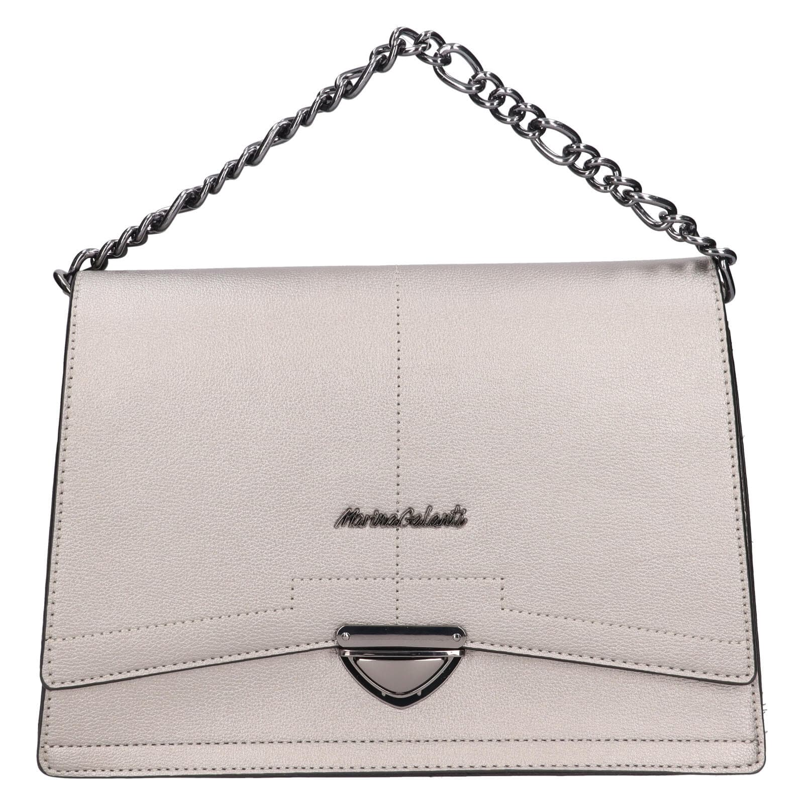 Crossbody kabelka Marina Galanti Svea, stříbrná