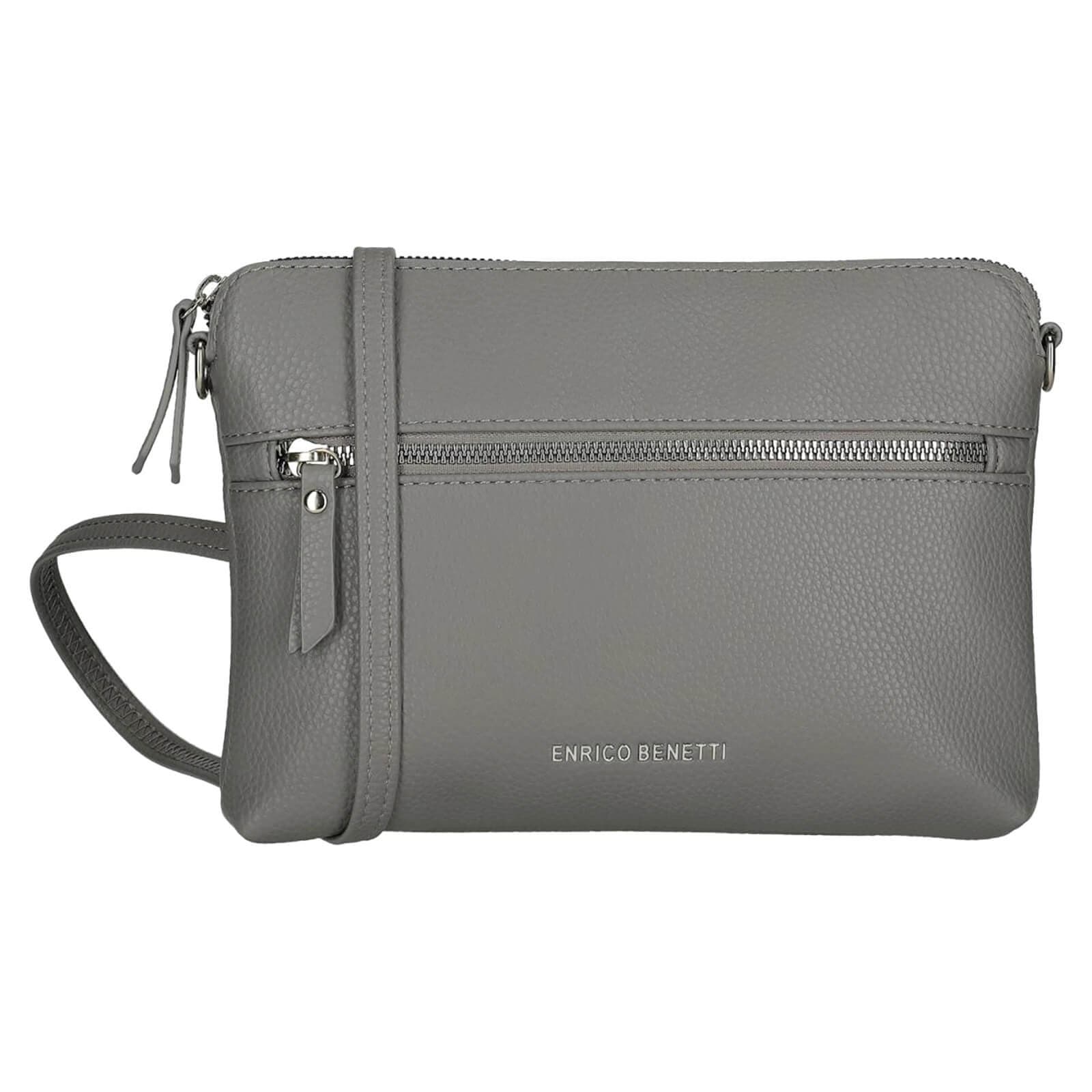 Crossbody kabelka Enrico Benetti Tapia, šedá