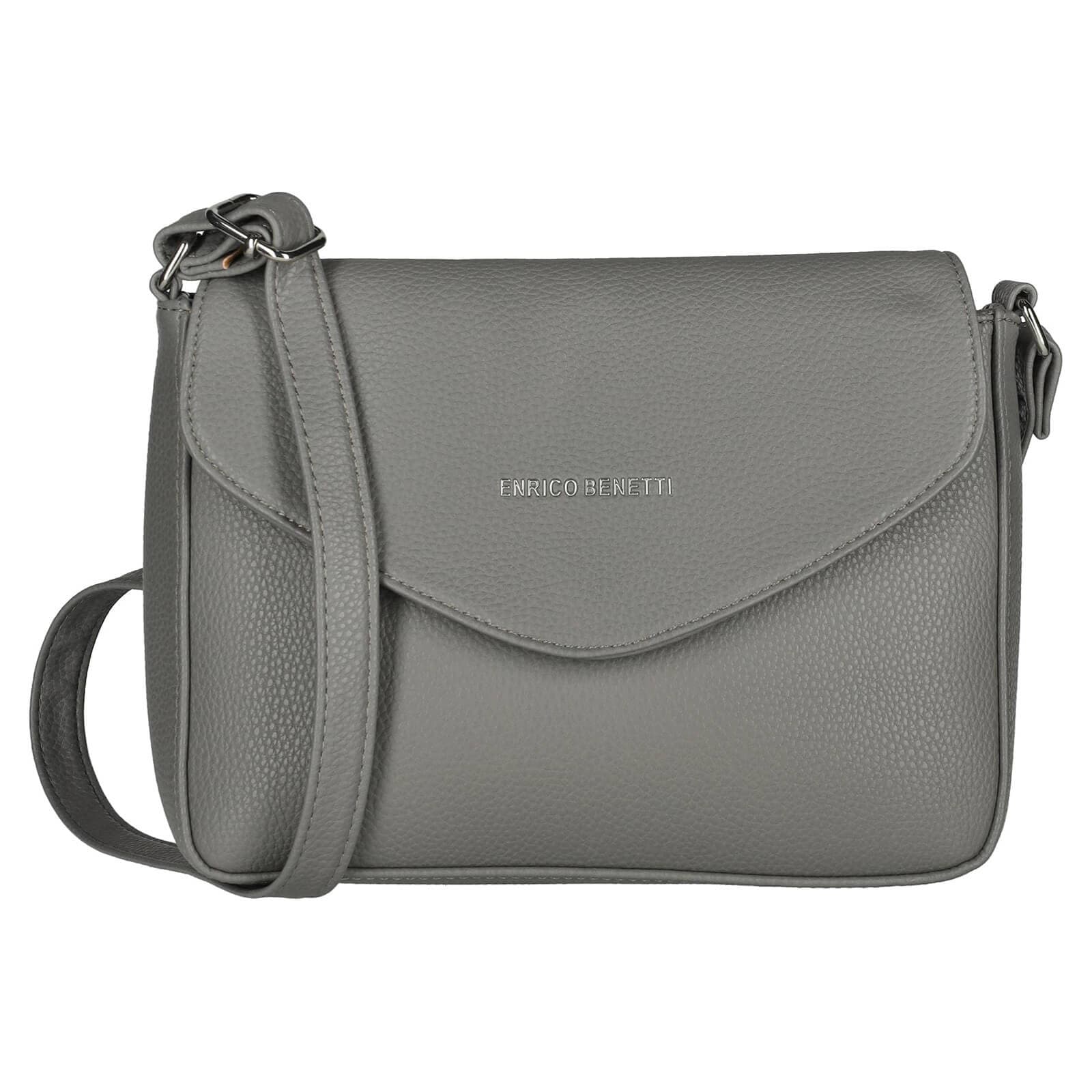 Crossbody kabelka Enrico Benetti Karial, šedá