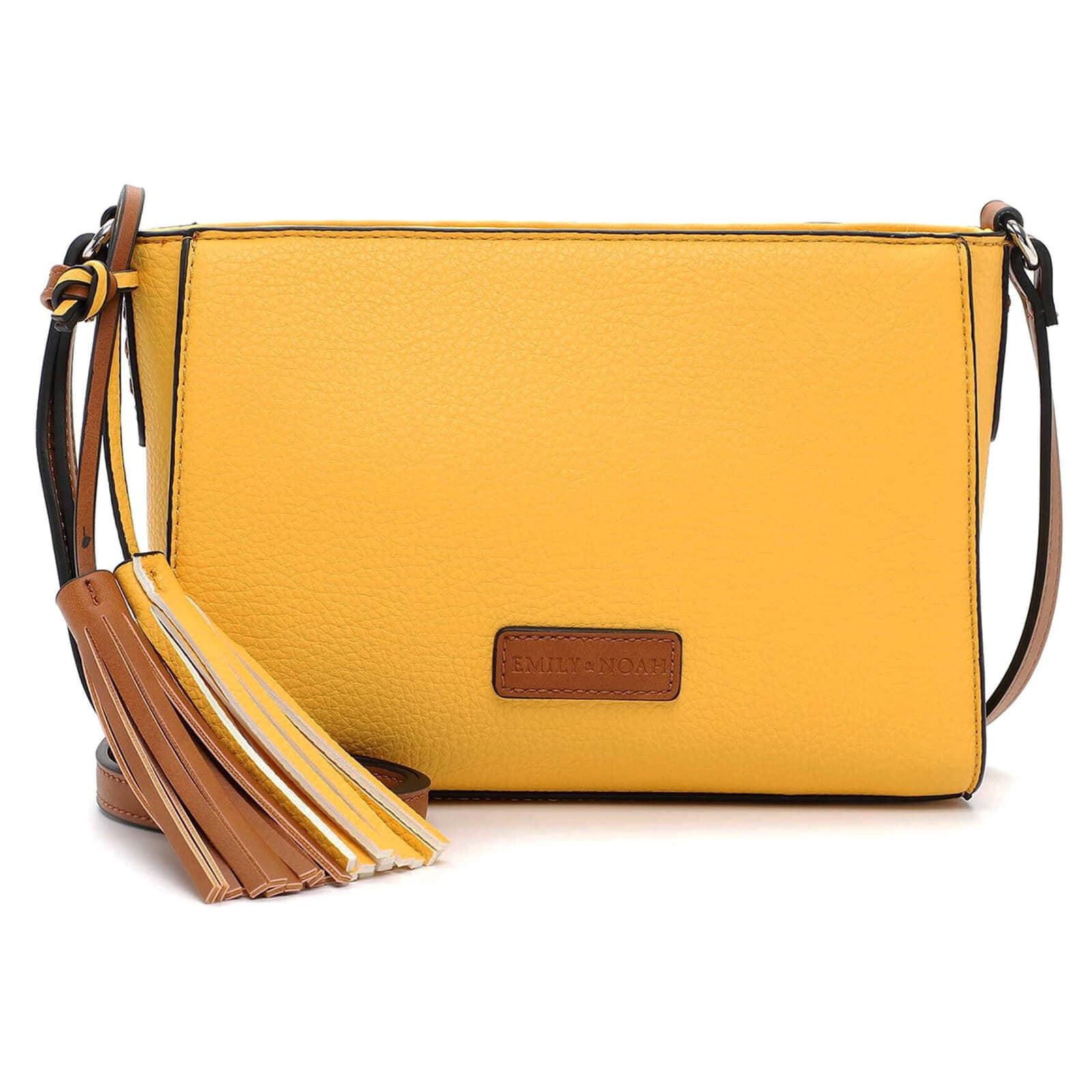 Crossbody kabelka Emily & Noah Boho, žlutá