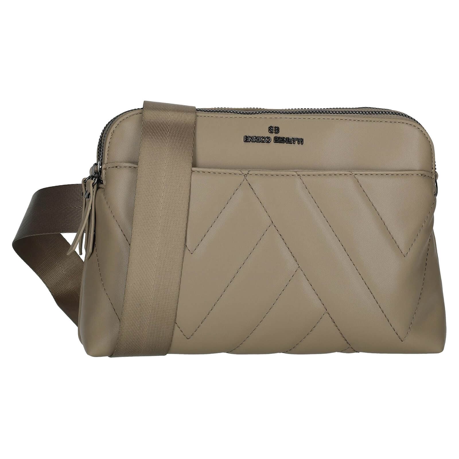 Crossbody kabelka Enrico Benetti Evie, hnědá